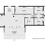 בית נופש Lovely Close To Sondervig Town And The North Sea *
